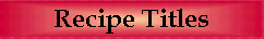Recipe Titles
